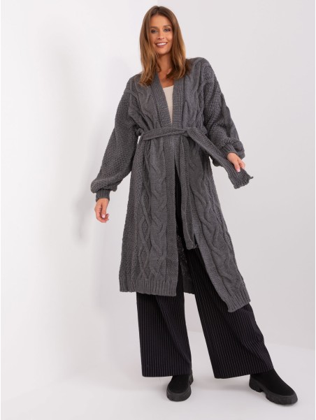 Kardigan-BA-SW-8020-1.36P-ciemny szary