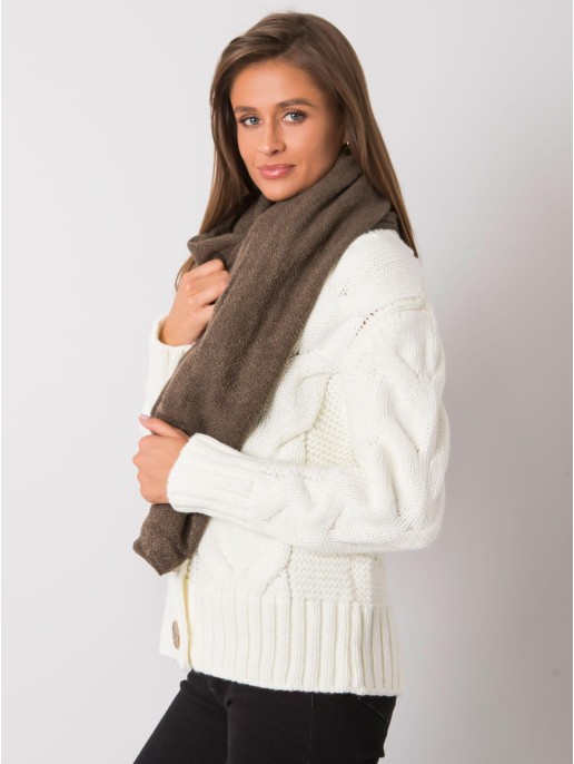 Szalik-AT-SZ-3899.91-ciemny bezowy Szalik-AT-SZ-3899.91-ciemny bezowy