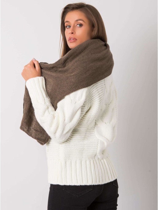 Szalik-AT-SZ-3899.91-ciemny bezowy Szalik-AT-SZ-3899.91-ciemny bezowy