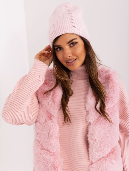 Czapka-AT-CZ-2328.38P-jasny różowy