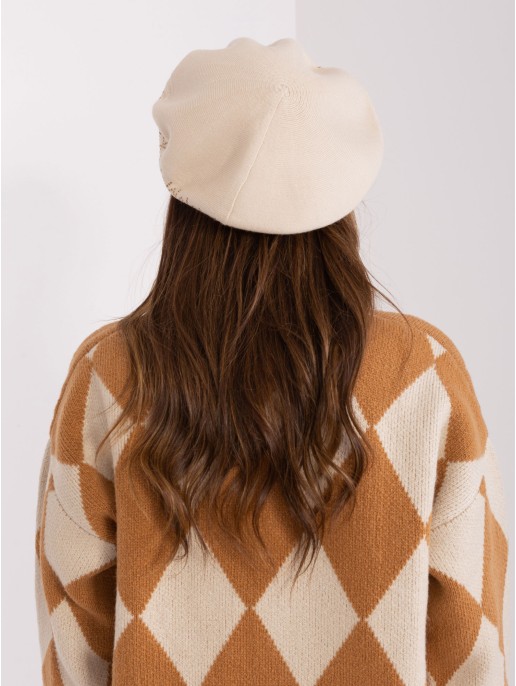 Czapka-AT-CZ-231605.21P-jasny beżowy Czapka-AT-CZ-231605.21P-jasny beżowy