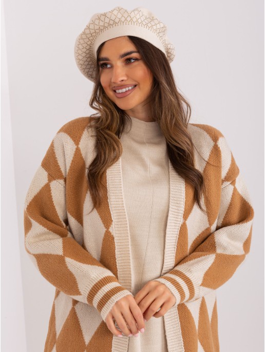 Czapka-AT-CZ-231605.21P-jasny beżowy Czapka-AT-CZ-231605.21P-jasny beżowy