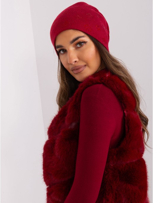 Czapka-AT-CZ-2325.96-bordowy Czapka-AT-CZ-2325.96-bordowy