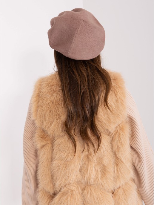 Czapka-AT-CZ-231605.21P-brązowy Czapka-AT-CZ-231605.21P-brązowy