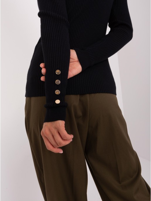 Sweter-PM-SW-PM305.22-czarny Sweter-PM-SW-PM305.22-czarny