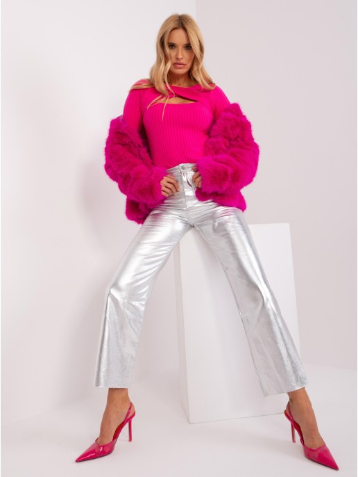 Sweter-PM-SW-PM1082.03X-fuksjowy Sweter-PM-SW-PM1082.03X-fuksjowy