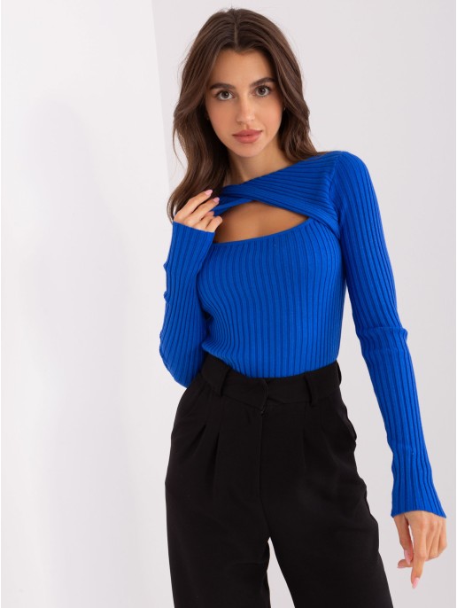 Sweter-PM-SW-PM1082.03X-kobaltowy Sweter-PM-SW-PM1082.03X-kobaltowy