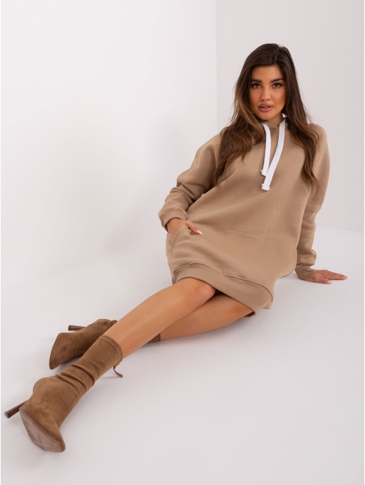 Džemperis-EM-BL-704.99P-tamsiai smėlio spalvos