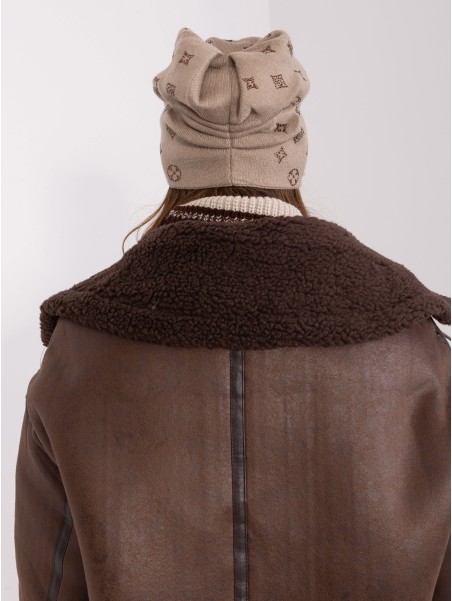 Czapka-AT-CZ-2325.85-ciemny bezowy