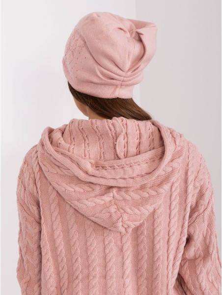 Czapka-AT-CZ-23250.01P-jasny różowy