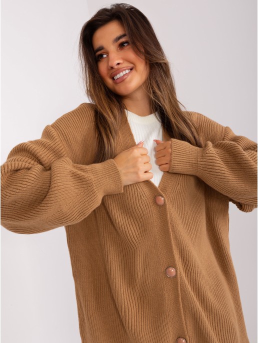 Sweter-BA-SW-0267-1.49P-camelowy Sweter-BA-SW-0267-1.49P-camelowy