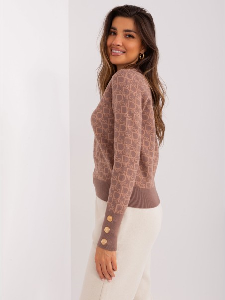 Megztinis-AT-SW-2342.46P-šviesiai rudas