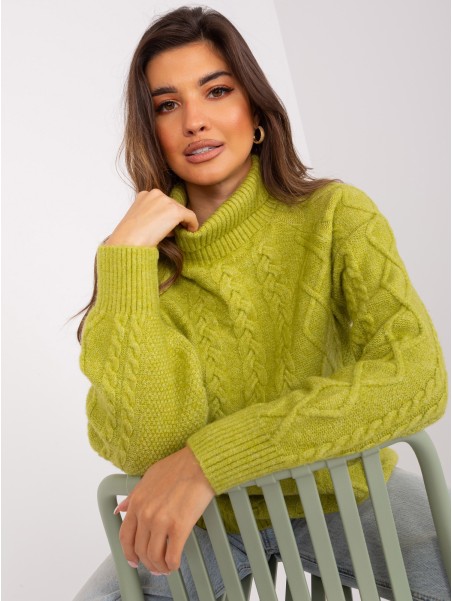 Megztinis-AT-SW-2355-2.30X-šviesiai žalias