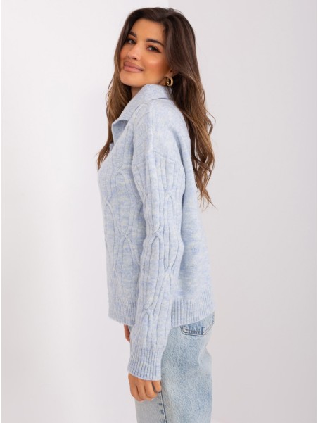 Megztinis-AT-SW-2349-2.27-šviesiai mėlynas