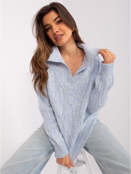 Megztinis-AT-SW-2349-2.27-šviesiai mėlynas