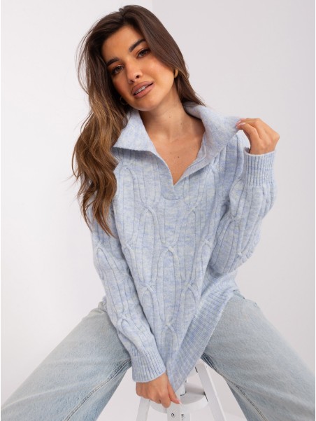 Megztinis-AT-SW-2349-2.27-šviesiai mėlynas