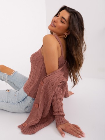 Komplet-BA-KMPL-8018.88P-ciemny różowy 2