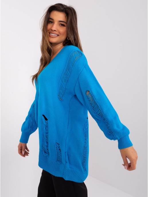 Sweter-BA-SW-8042-1.23-niebieski Sweter-BA-SW-8042-1.23-niebieski
