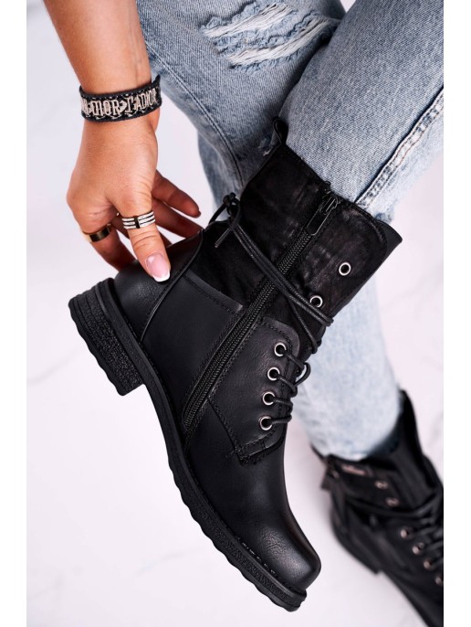 Women's Boots Black Perfecto