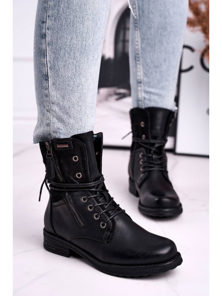 Women's Boots Black Perfecto
