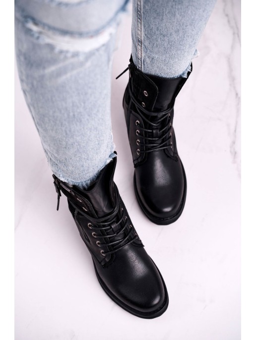 Women's Boots Black Perfecto