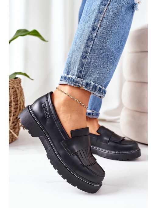Leather Loafers Big Star II274100 Black