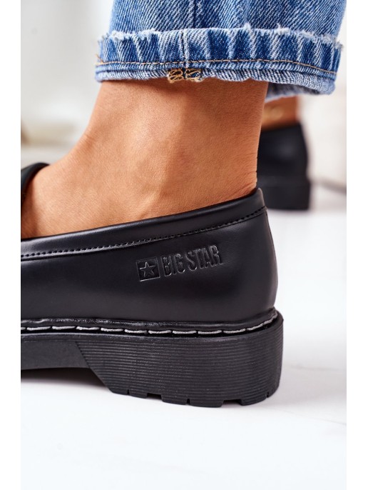 Leather Loafers Big Star II274100 Black