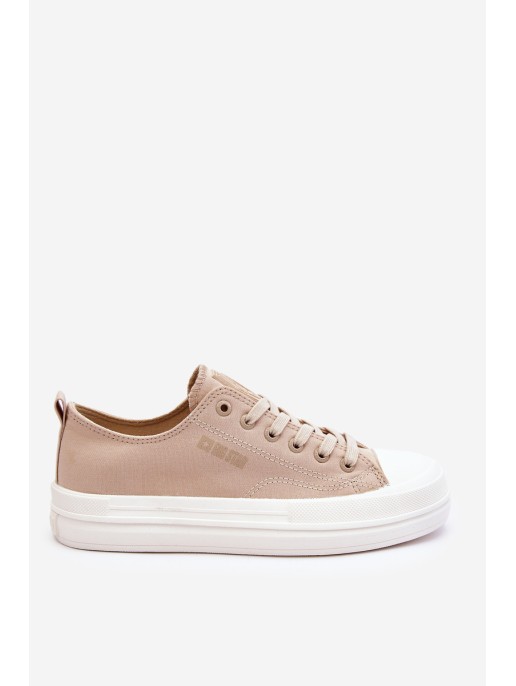 Big Star Low Lace-up Sneakers LL274969 Beige
