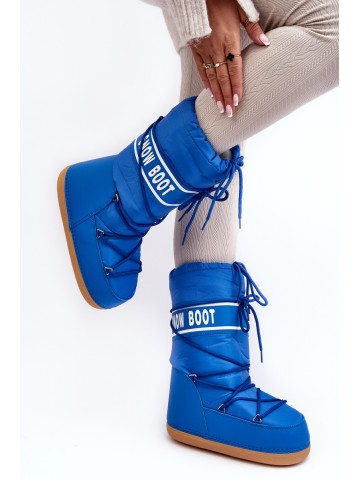 Women's High Snow Boots Blue Venila 2