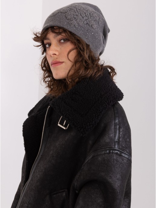 Czapka-AT-CZ-23250.61P-ciemny szary