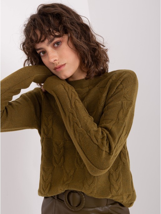 Sweter-AT-SW-2340.10-khaki