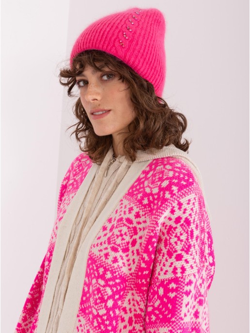 Czapka-AT-CZ-2328.38P-ciemny różowy Czapka-AT-CZ-2328.38P-ciemny różowy