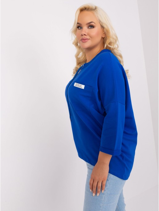 Bluzka-RV-BZ-9071.79P-kobaltowy Bluzka-RV-BZ-9071.79P-kobaltowy