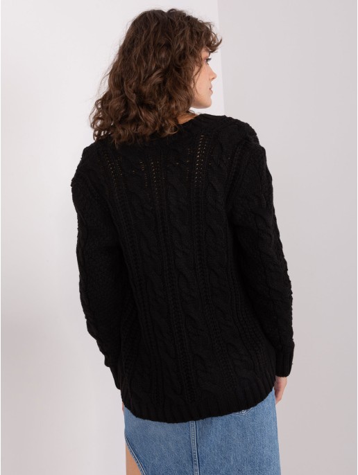 Sweter-BA-SW-8016.74P-czarny Sweter-BA-SW-8016.74P-czarny