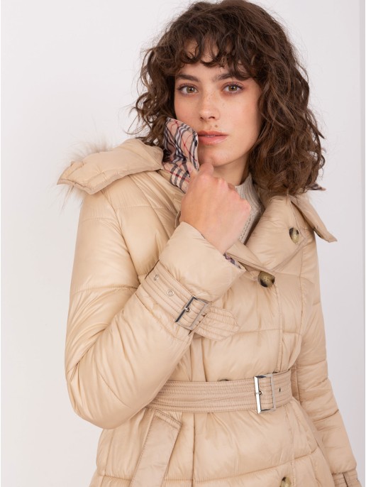 Kurtka-NM-KR-TR8176.99P-beżowy Kurtka-NM-KR-TR8176.99P-beżowy