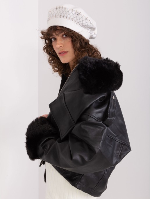 Czapka-AT-CZ-231605.04P-ecru Czapka-AT-CZ-231605.04P-ecru