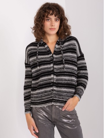 Sweter-BA-SW-8000.56P-szaro-czarny 2