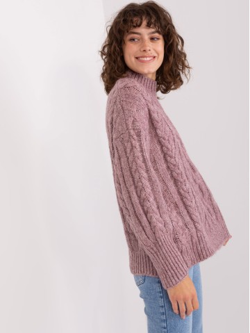 Sweter-AT-SW-2363-2.30-fioletowy 2