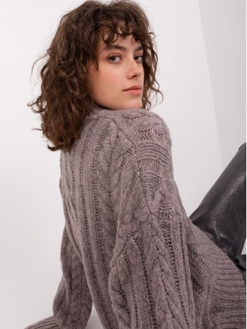 Sweter-AT-SW-2363-2.30-ciemny szary 2