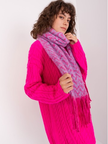 Szalik-AT-SZ-23125.75-różowy 2
