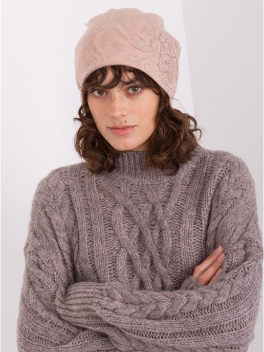 Czapka-AT-CZ-23250.01P-ciemny różowy Czapka-AT-CZ-23250.01P-ciemny różowy