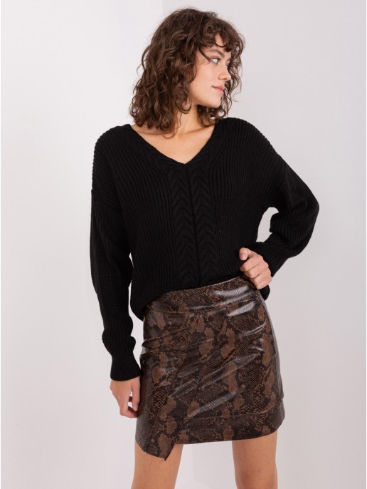 Sweter-BA-SW-8028.77-czarny Sweter-BA-SW-8028.77-czarny