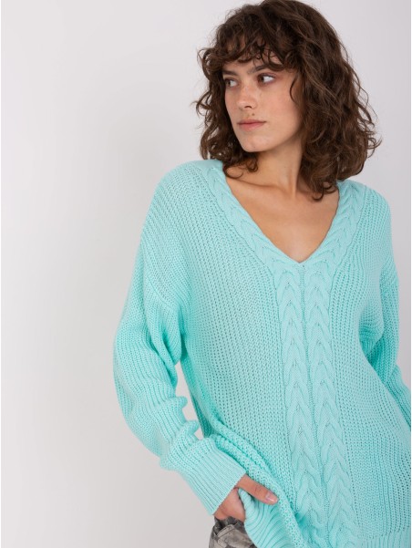 Sweter-BA-SW-8028.36P-mietowy