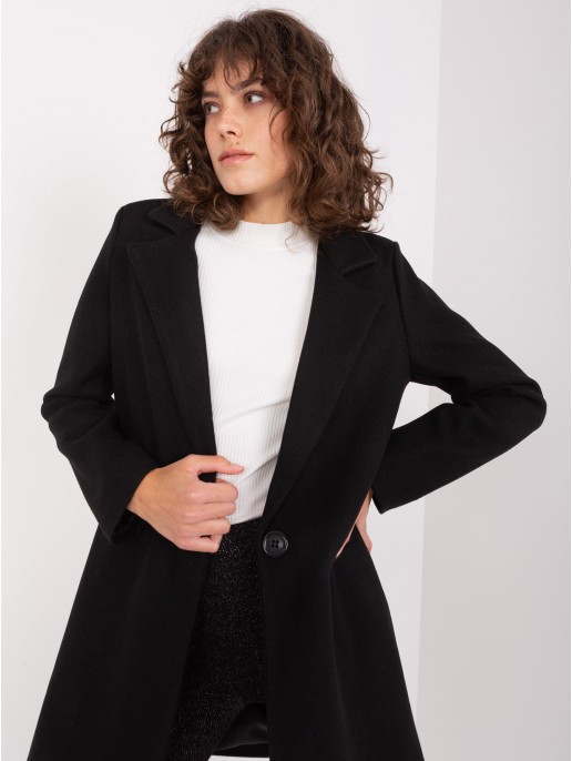 Płaszcz-TW-PL-BI-23314.00P-czarny Płaszcz-TW-PL-BI-23314.00P-czarny