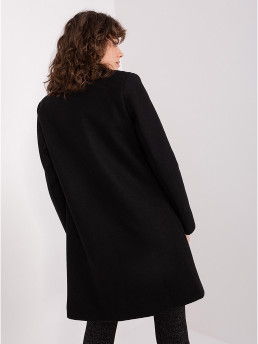 Płaszcz-TW-PL-BI-23314.00P-czarny Płaszcz-TW-PL-BI-23314.00P-czarny
