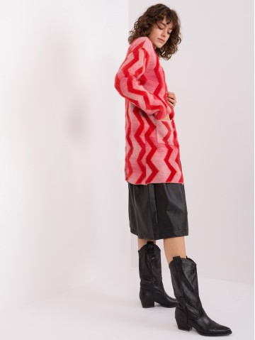 Sweter-AT-SW-234701.34-czerwony 2