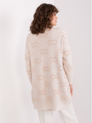 Sweter-AT-SW-23401-A.39-beżowy 2