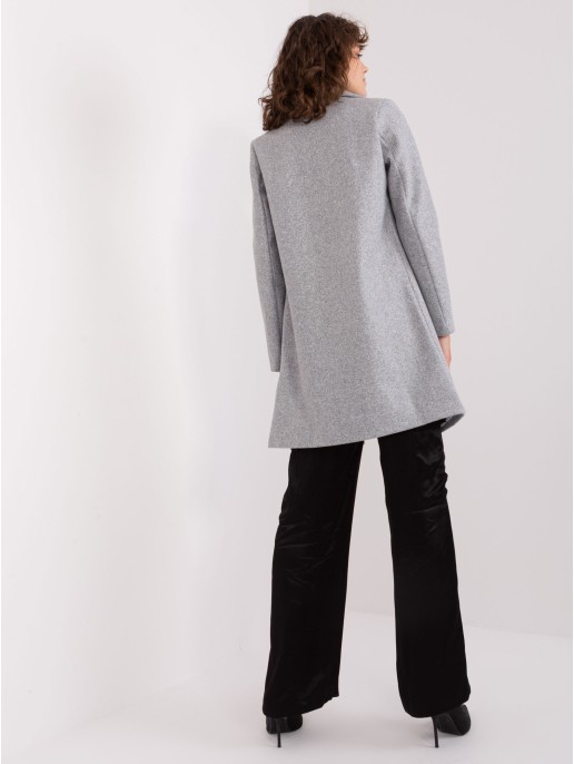 Płaszcz-TW-PL-BI-23314.00P-szary Płaszcz-TW-PL-BI-23314.00P-szary