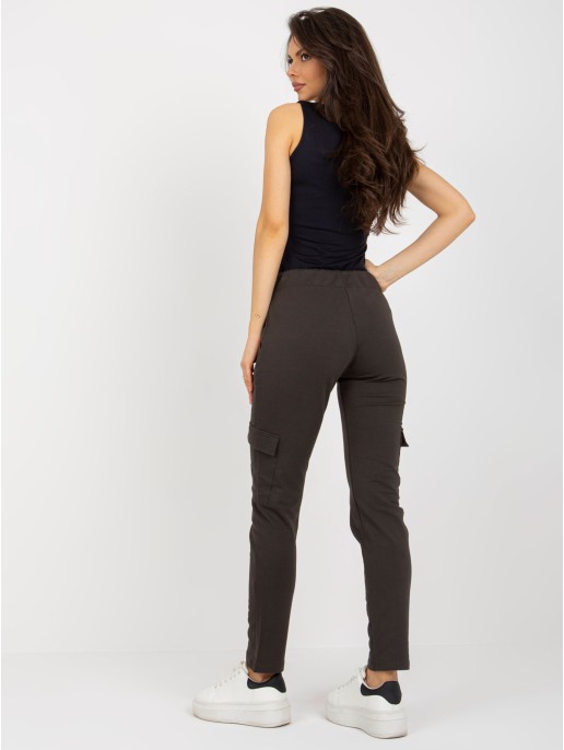 Spodnie dresowe-RV-DR-8695.80-ciemny khaki Spodnie dresowe-RV-DR-8695.80-ciemny khaki