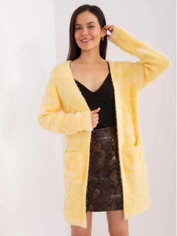 Sweter-AT-SW-234503.00P-jasny żółty 2